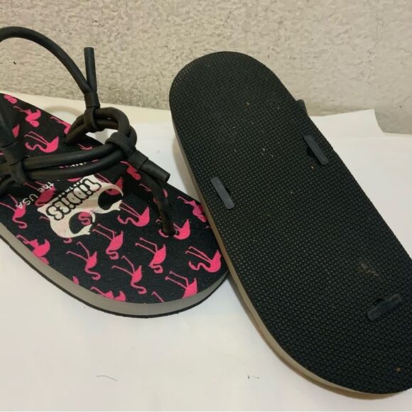 TIDDIESSHACK Lawn Flamingo Chi Chis sandals size M - Picture 5 of 5